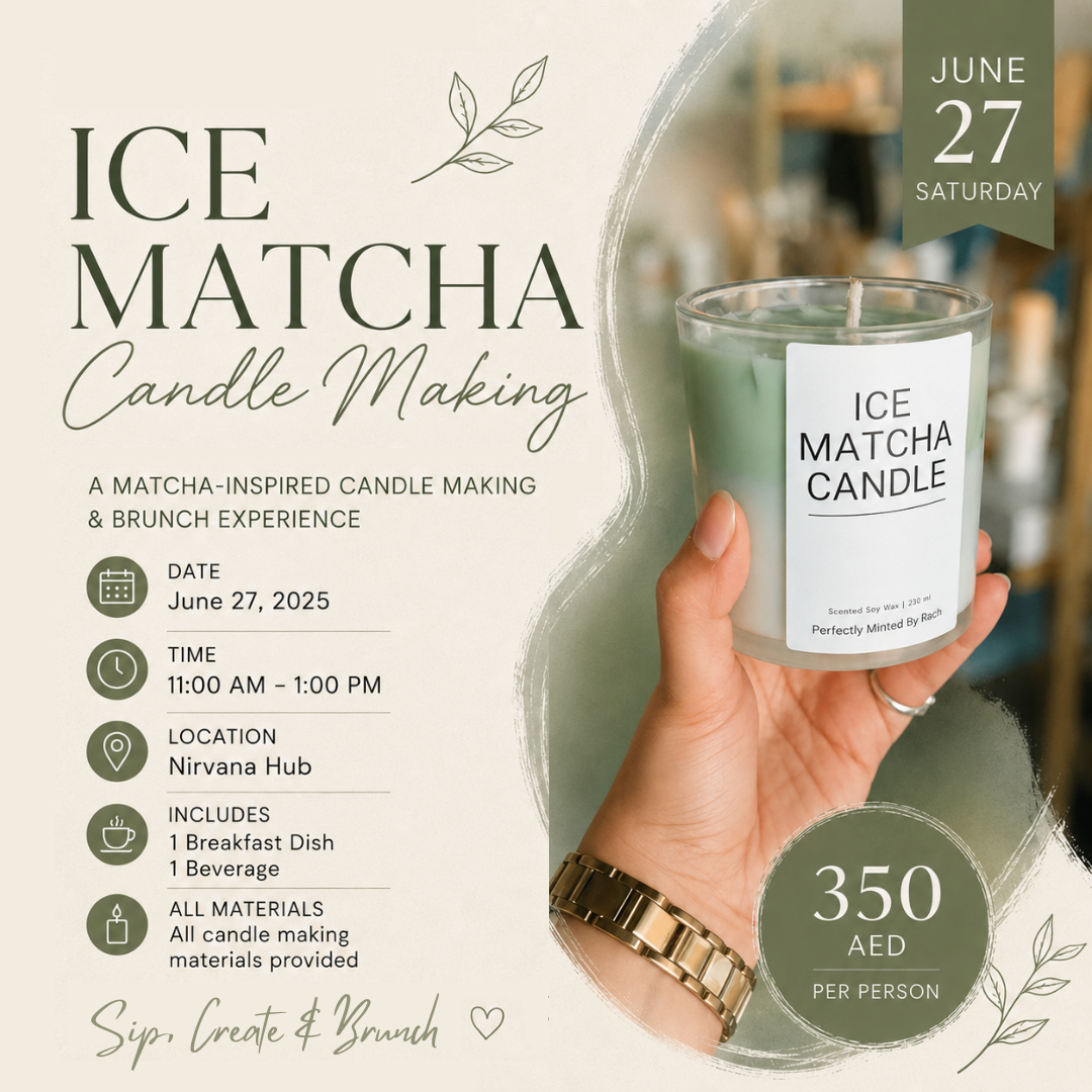 Ice Matcha Candle Making Workshop | 27 June 2026
