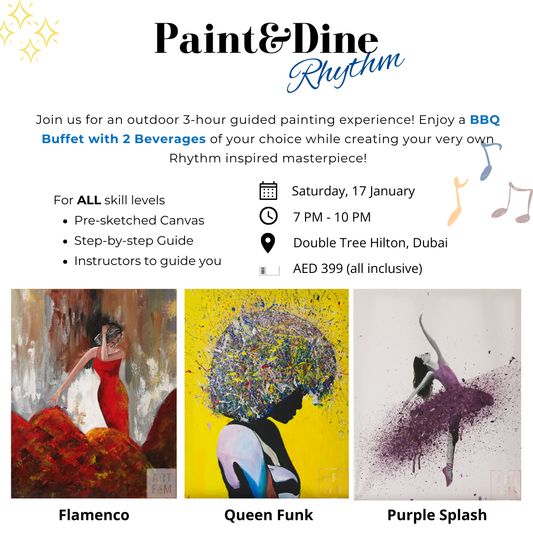 Rhythm Paint&Dine | DoubleTree by Hilton, Dubai (Outdoors)