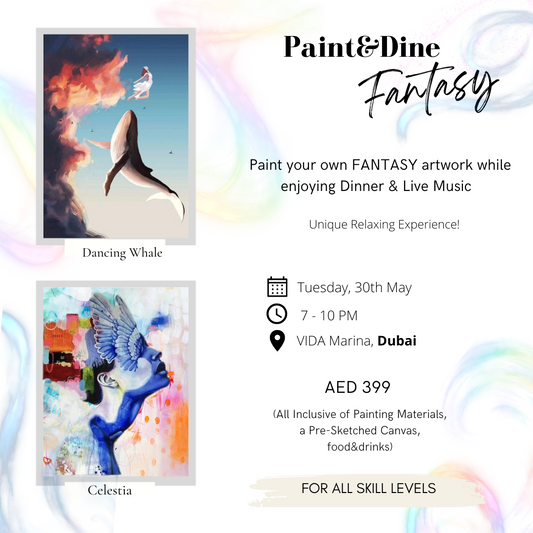 "Fantasy" Paint&Dine Abu Dhabi
