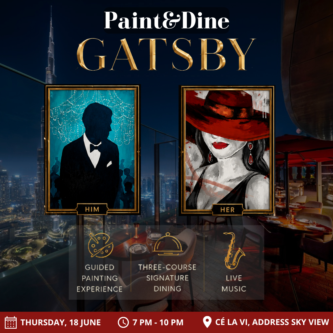 Gatsby Paint&Dine | CÉ LA VI Dubai