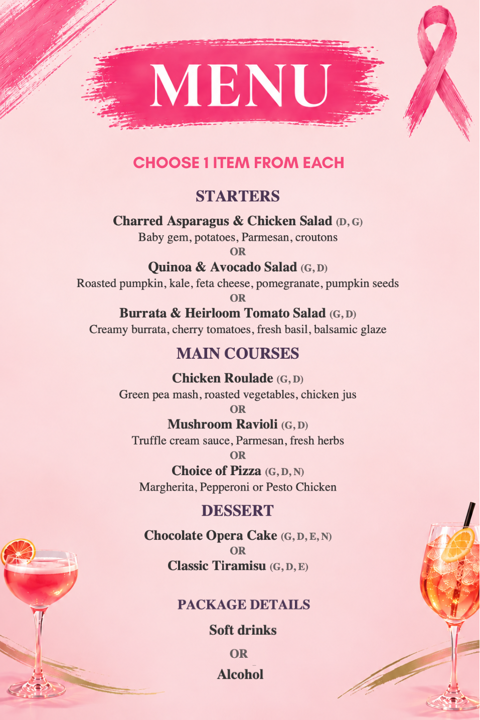 Paint&Dine | Pinktober