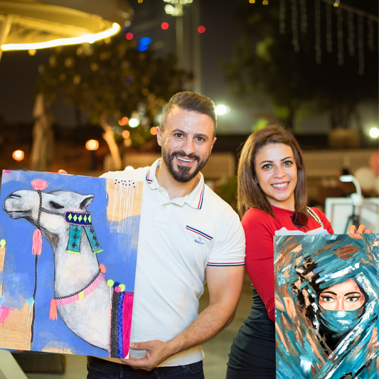 "Arabian Night" Paint&Dine Dubai