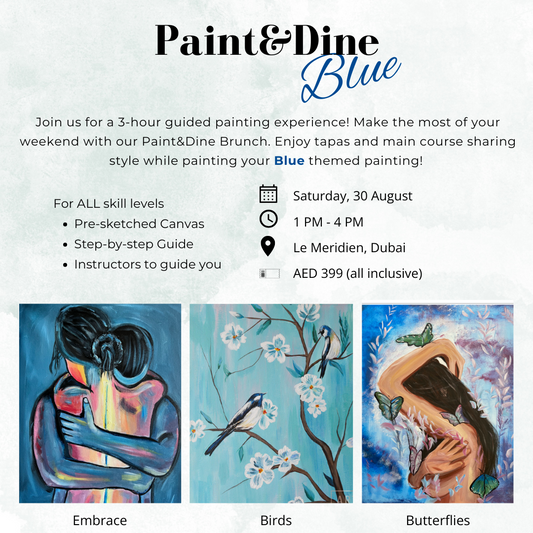 Blue Paint&Dine Brunch | Bebemos, Le Meridien, Dubai