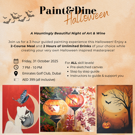 Halloween Paint&Dine Evening | Emirates Golf Club, Dubai