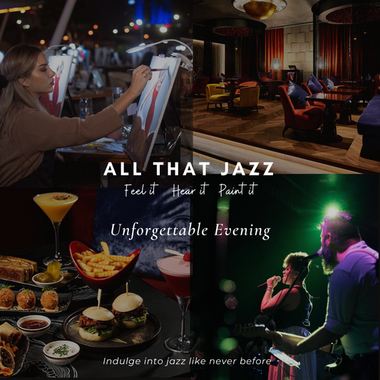 "All That Jazz" Paint&Dine Dubai
