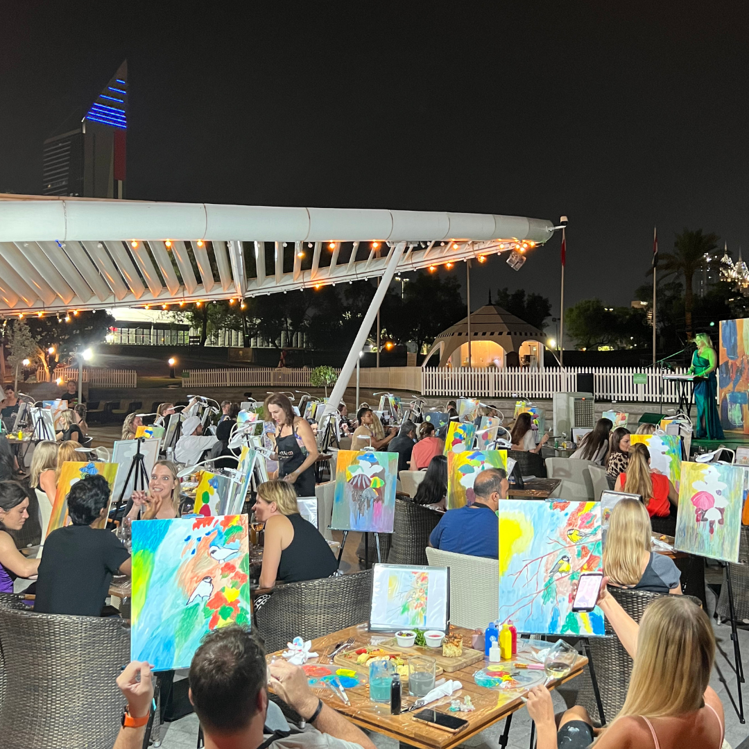 "Latin Night" Paint&Dine Dubai