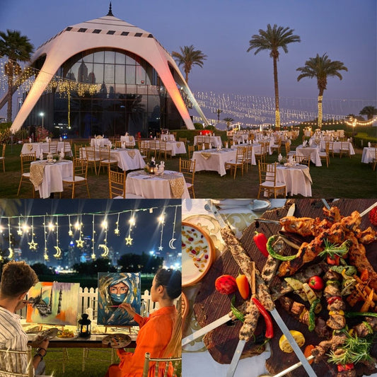 "Arabian Night" Paint&Dine Dubai