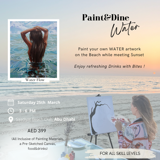 Beach Painting Abu Dhabi